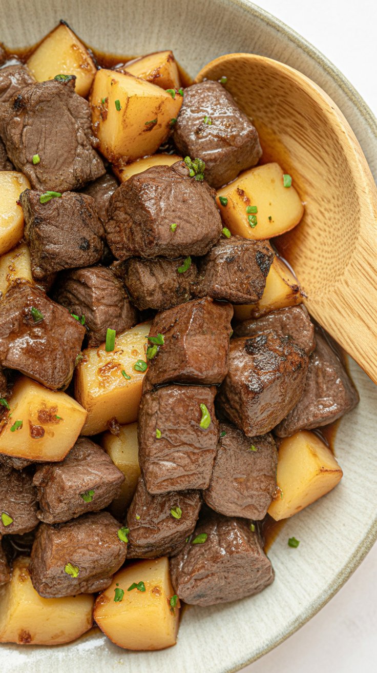 best Garlic Butter Steak and Potatoes