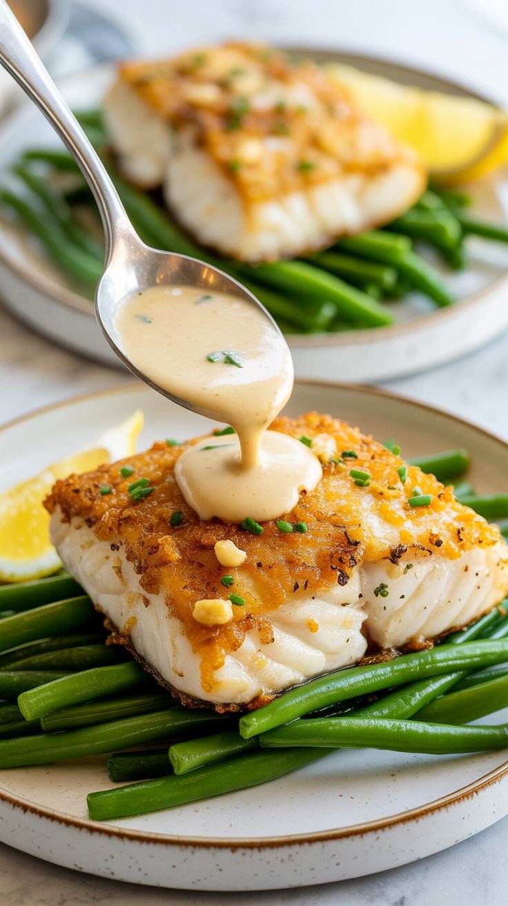 best Lemon Butter Pan Fried Cod