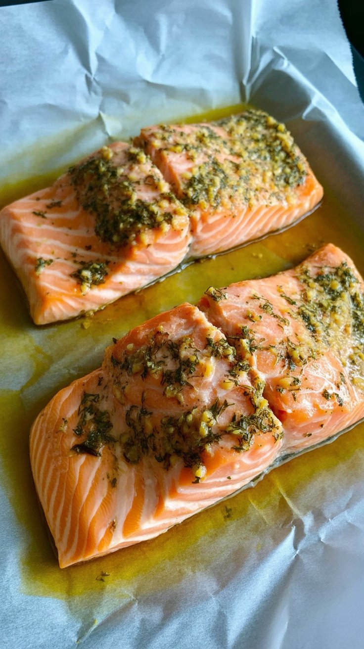 best Lemon Garlic Greek Salmon