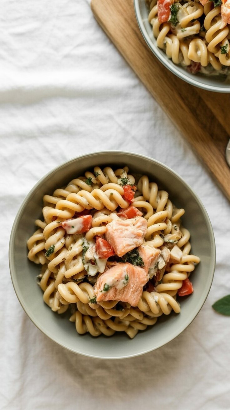 best Mediterranean Tuna Pasta