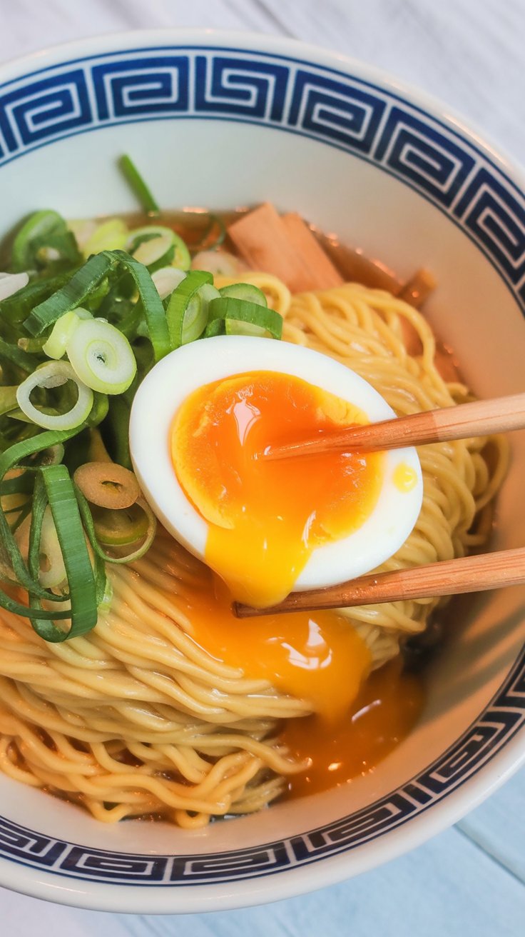 best Ramen with Egg and Cheese