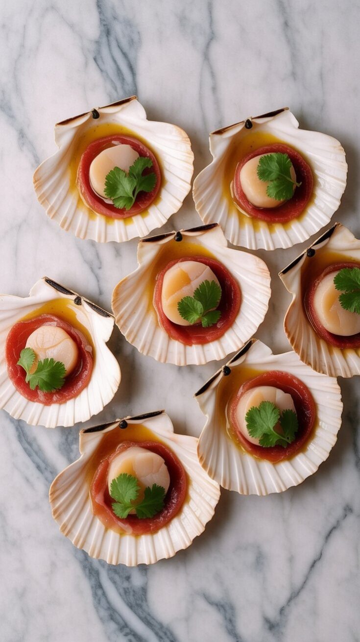 best Steamed Scallops with Glass Noodles