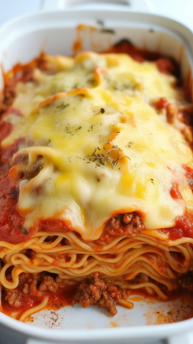 best TikTok Ramen Lasagna