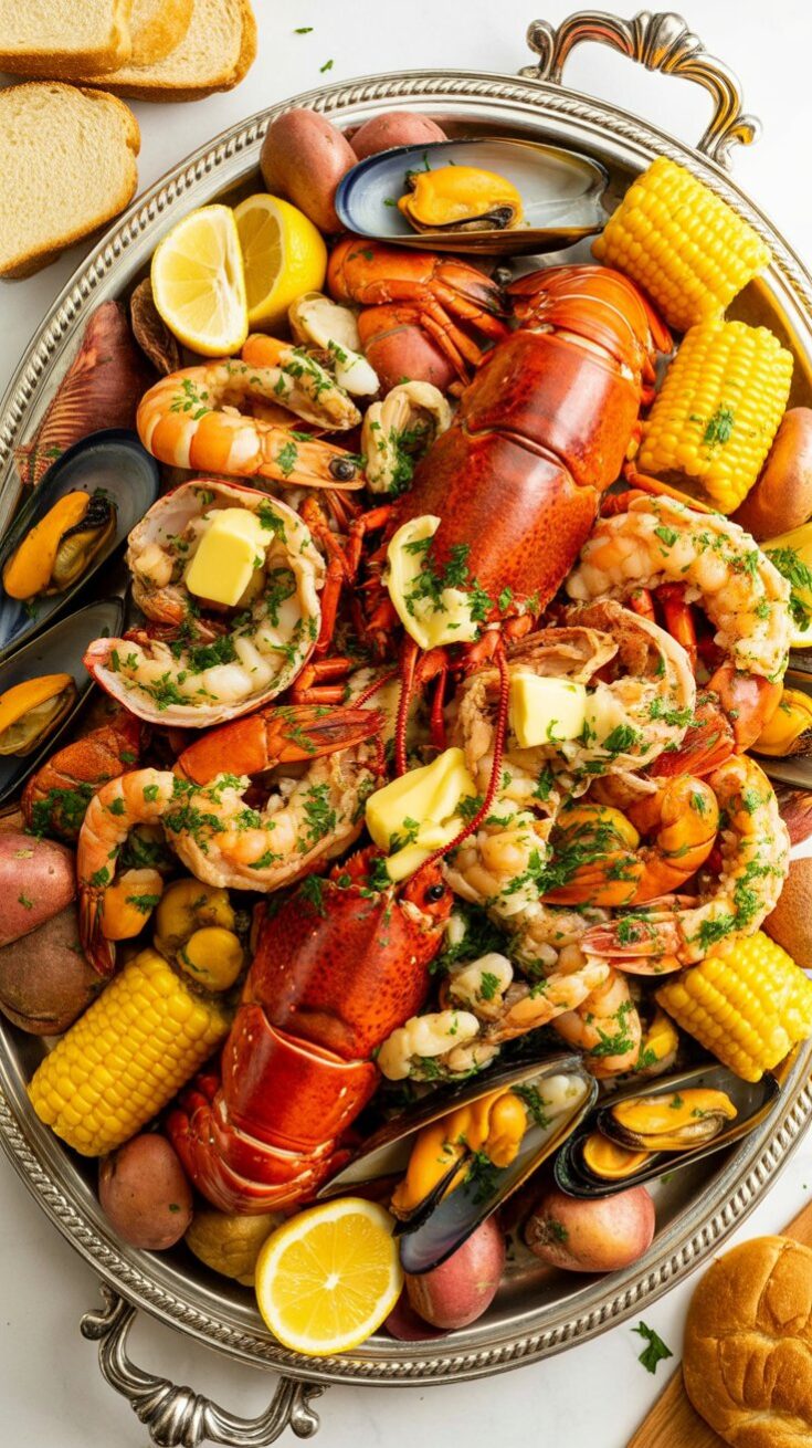 easy Cajun Seafood Boil with Garlic Butter Sauce