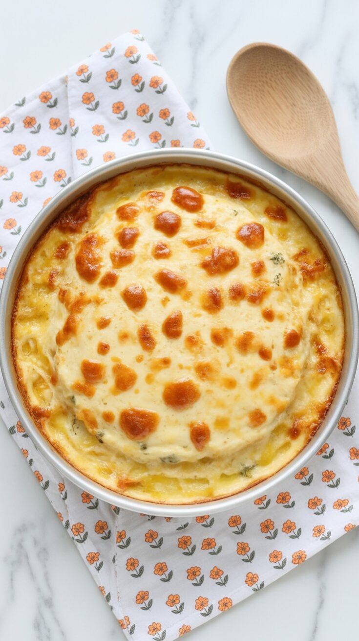 easy Chinese Buffet Cheesy Crab Casserole