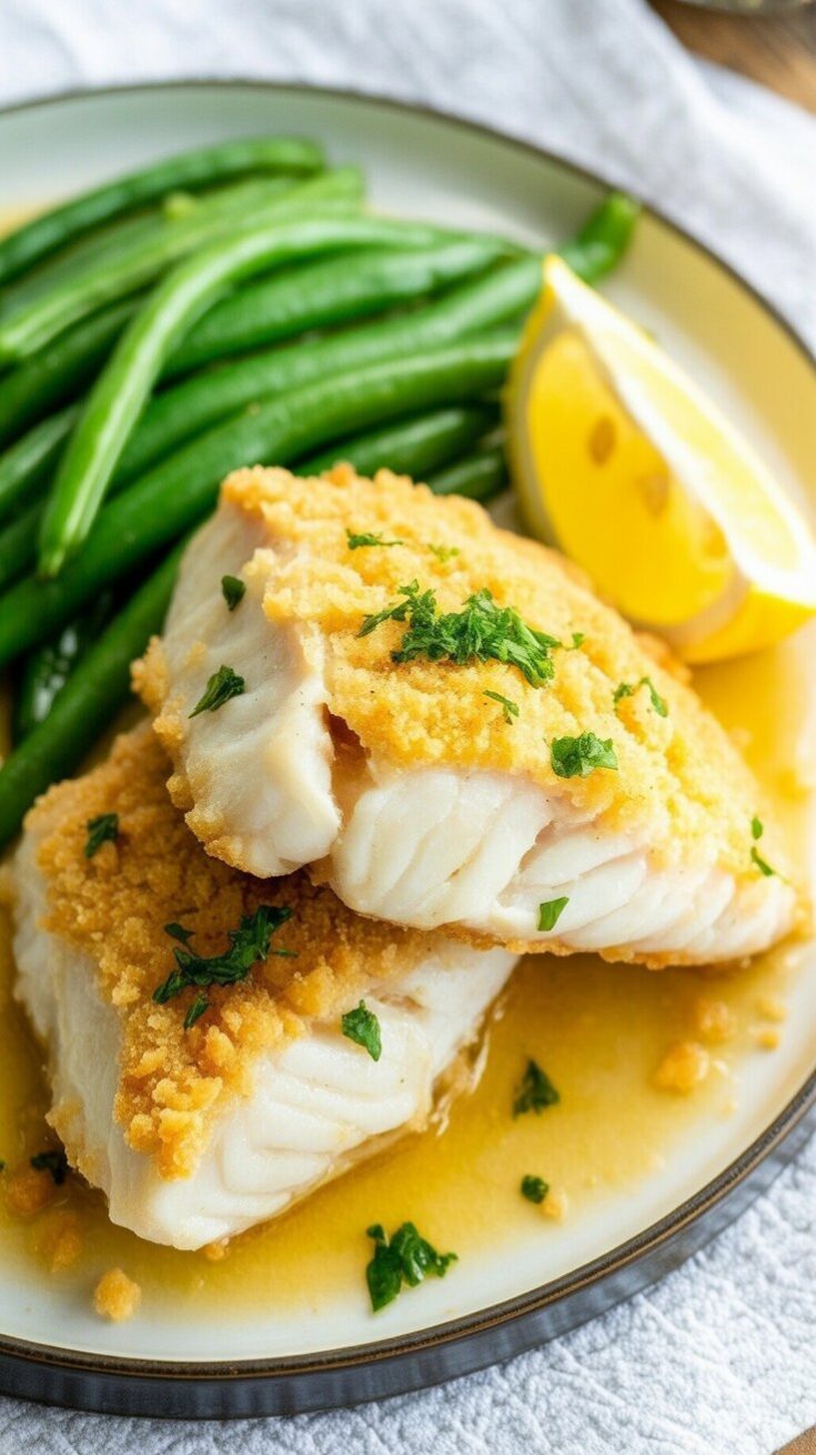 Creamy Baked Cod