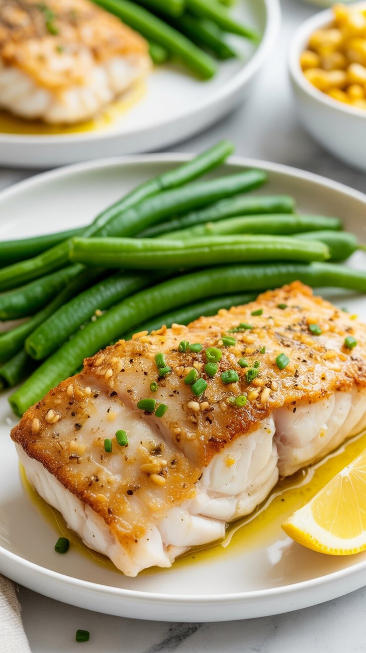 easy Lemon Butter Pan Fried Cod
