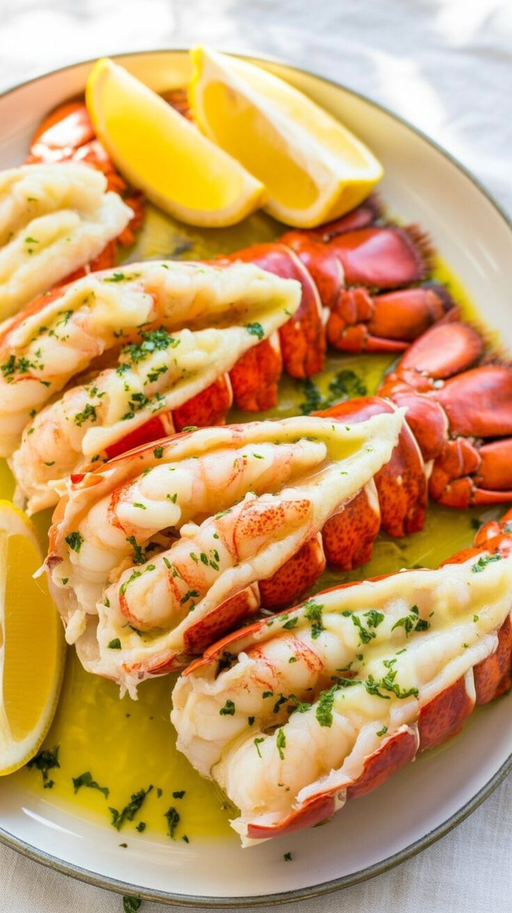 easy Lobster Tail Recipe with Garlic Lemon Butter