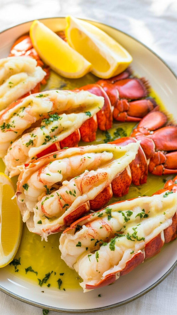 easy Lobster Tail Recipe with Garlic Lemon Butter