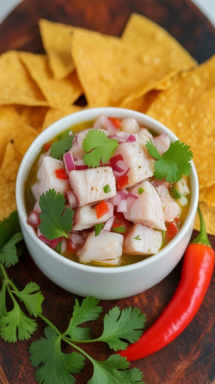 easy Scallop Ceviche