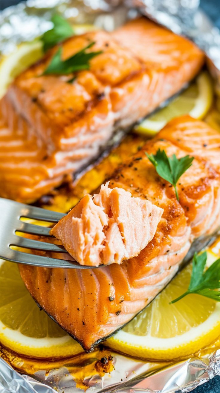 easy Sheet Pan Lemon Garlic Butter Salmon