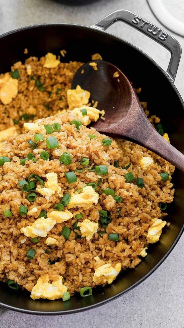 easy Simple Sesame Hibachi Fried Rice