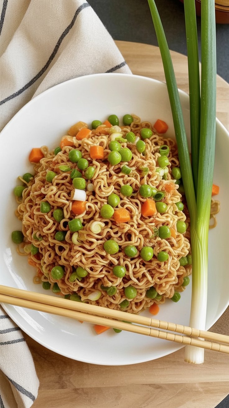 easy Soy Sauce Ramen Noodles