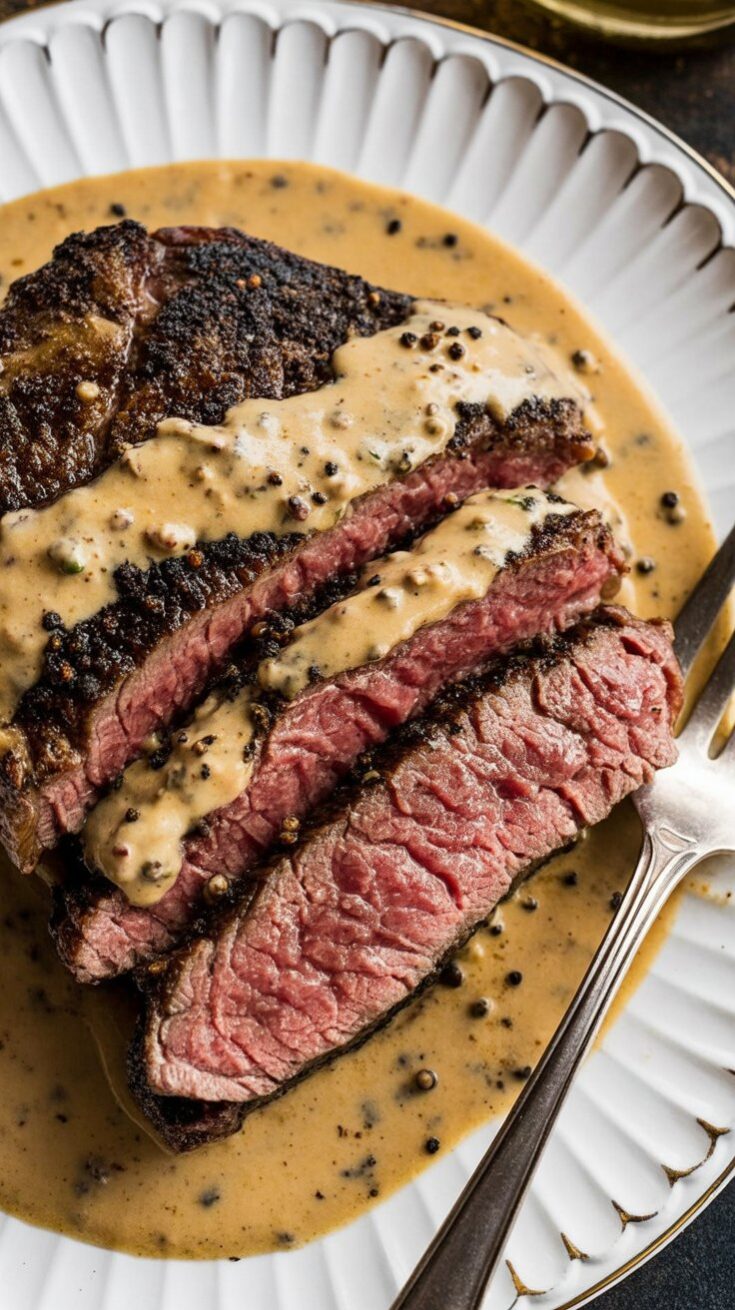 easy Steak au Poivre