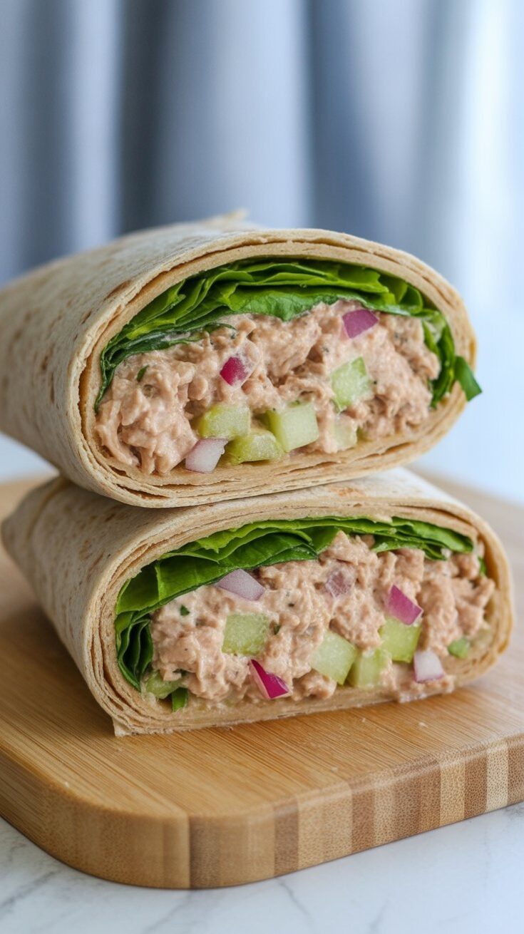 easy Tuna Salad Wrap
