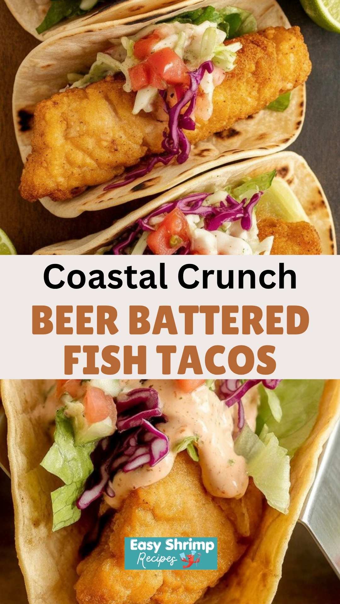 Beer Battered Fish Tacos