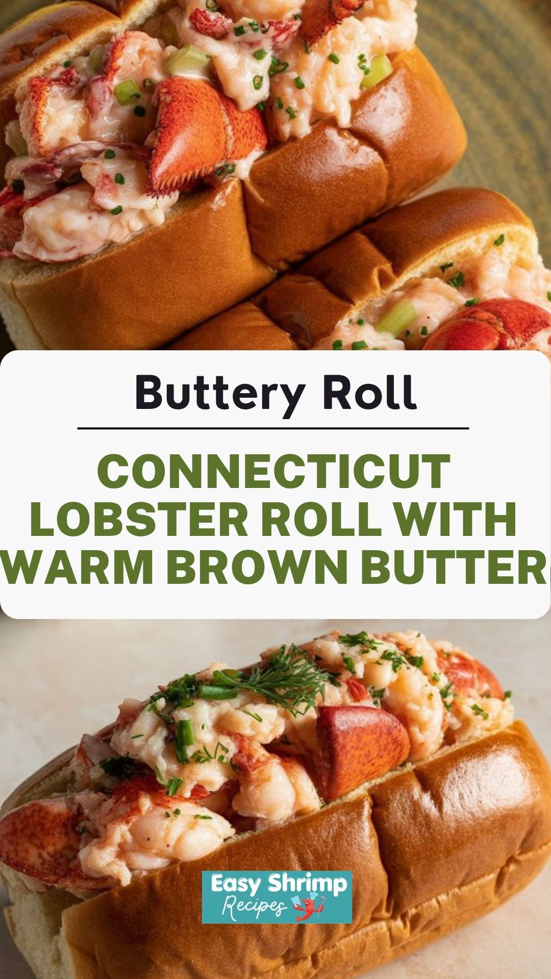 Connecticut Lobster Roll with Warm Brown Butter