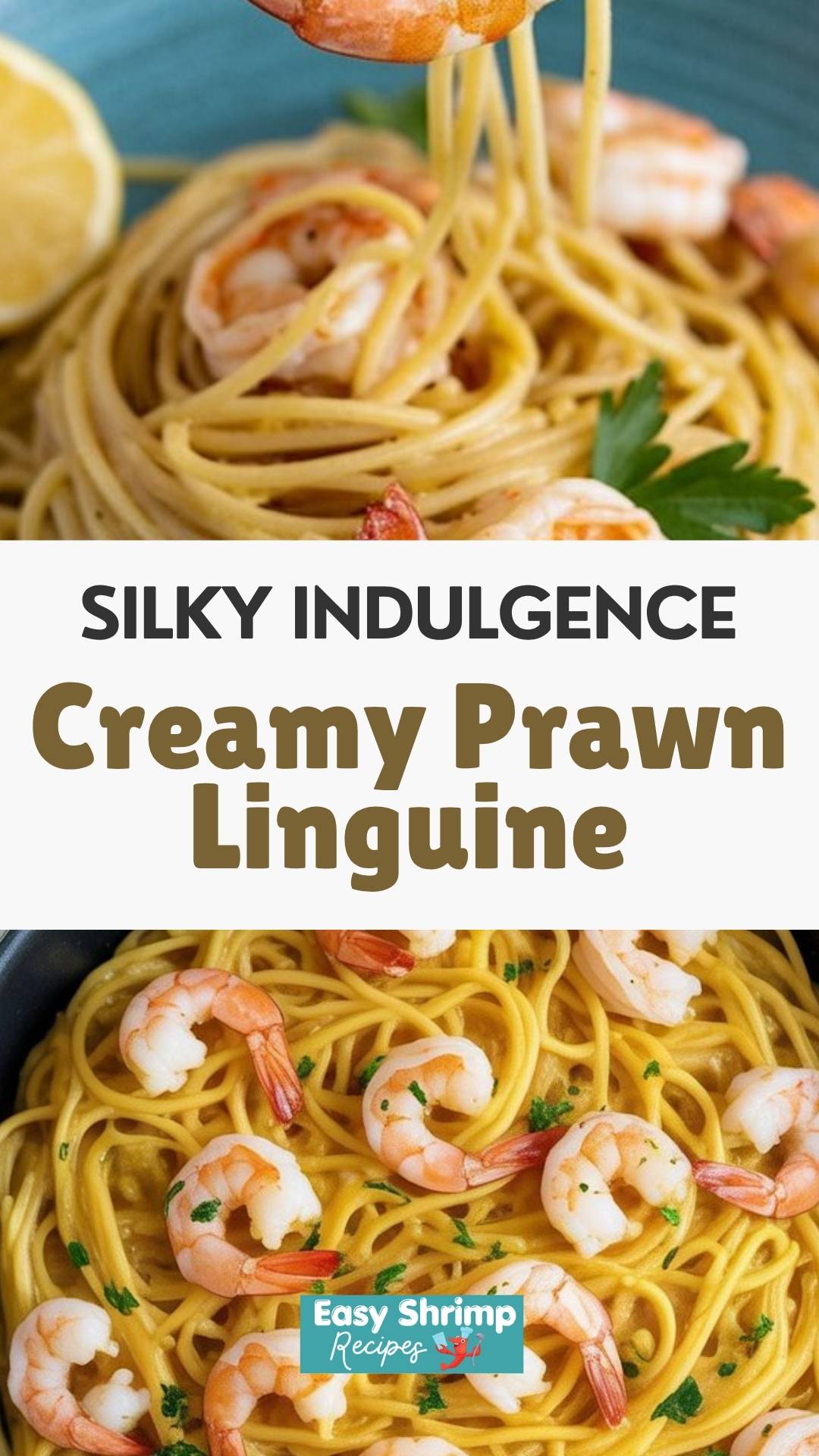 Creamy Prawn Linguine
