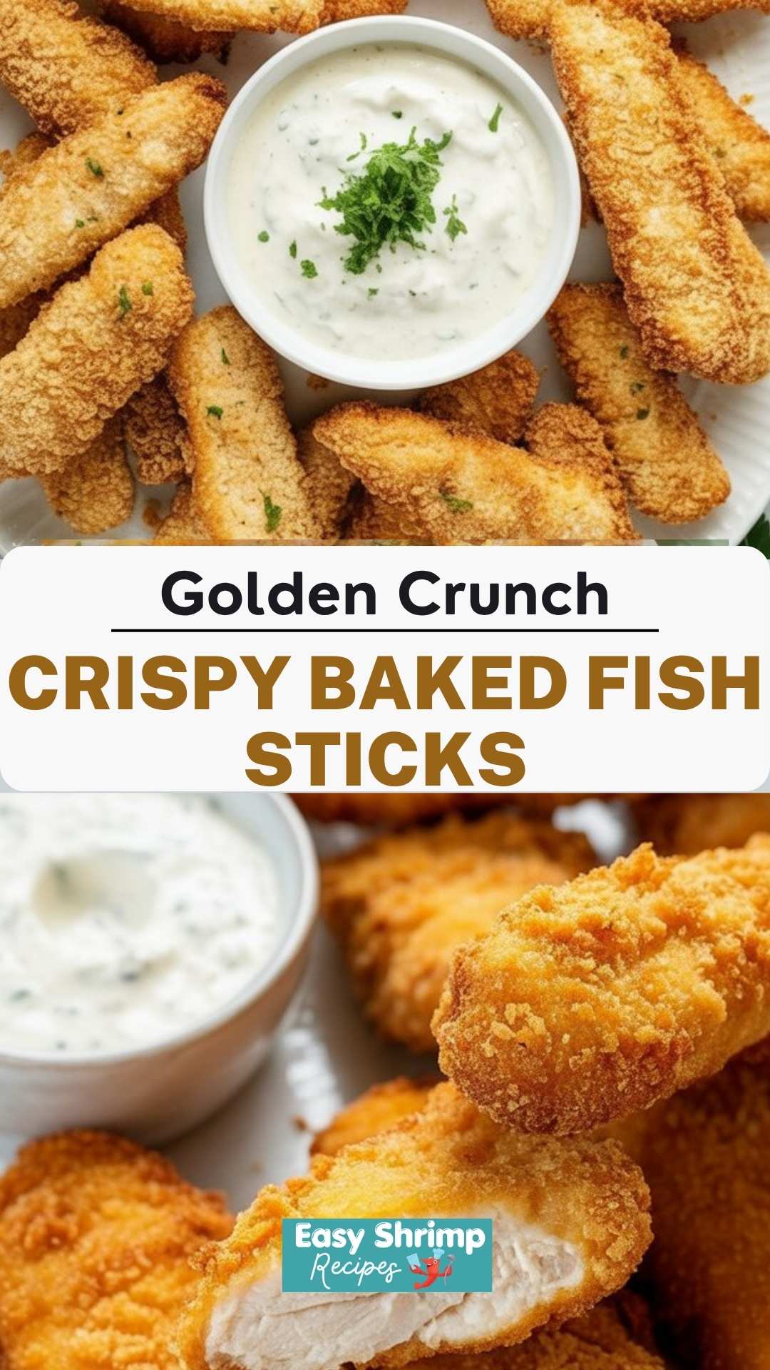Crispy Baked Fish Sticks