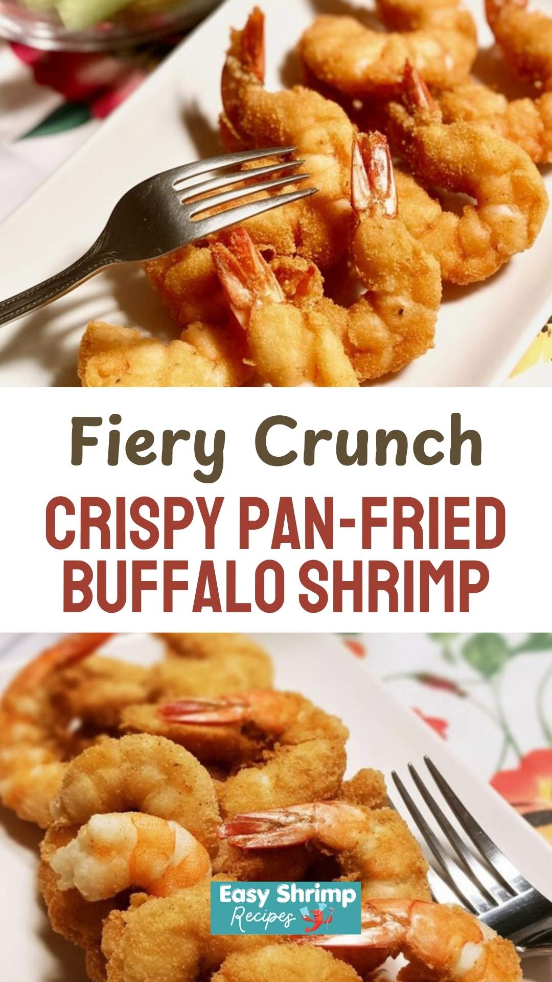 Crispy Pan-Fried Buffalo Shrimp