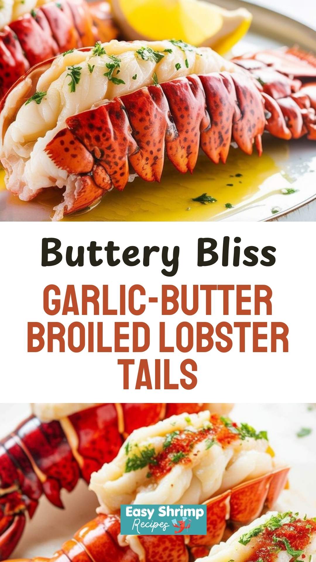Garlic-Butter Broiled Lobster Tails