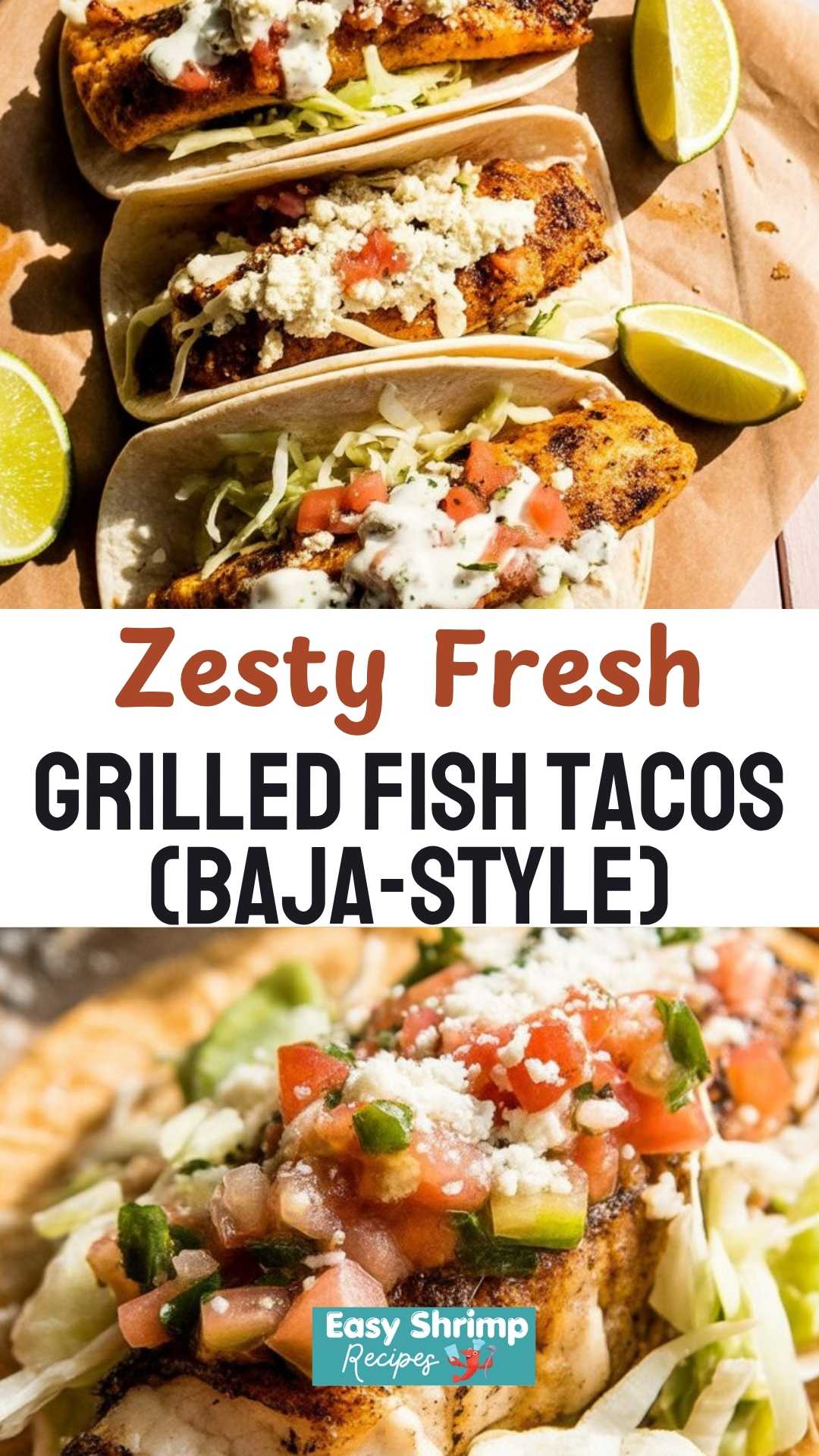 Grilled Fish Tacos (Baja-Style)