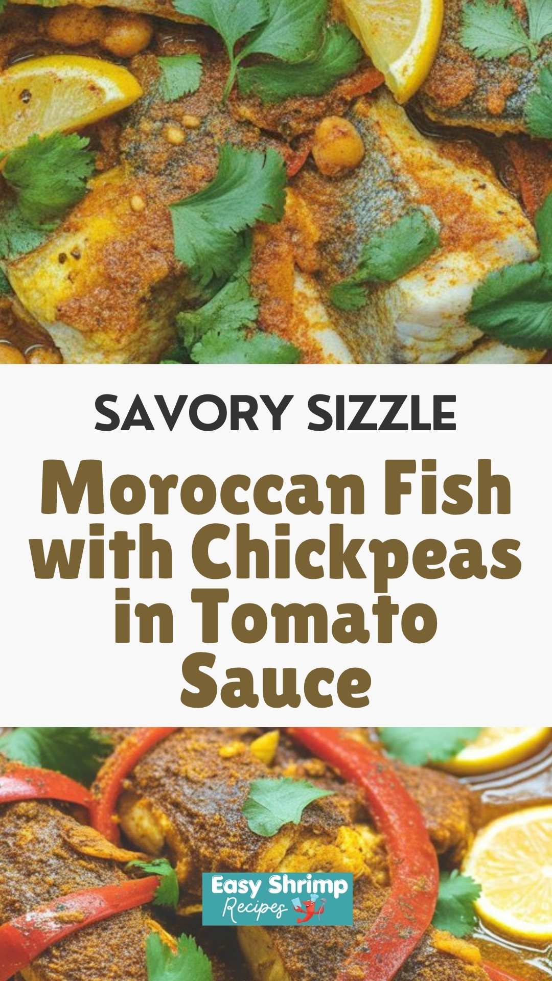 Moroccan Fish with Chickpeas in Tomato Sauce
