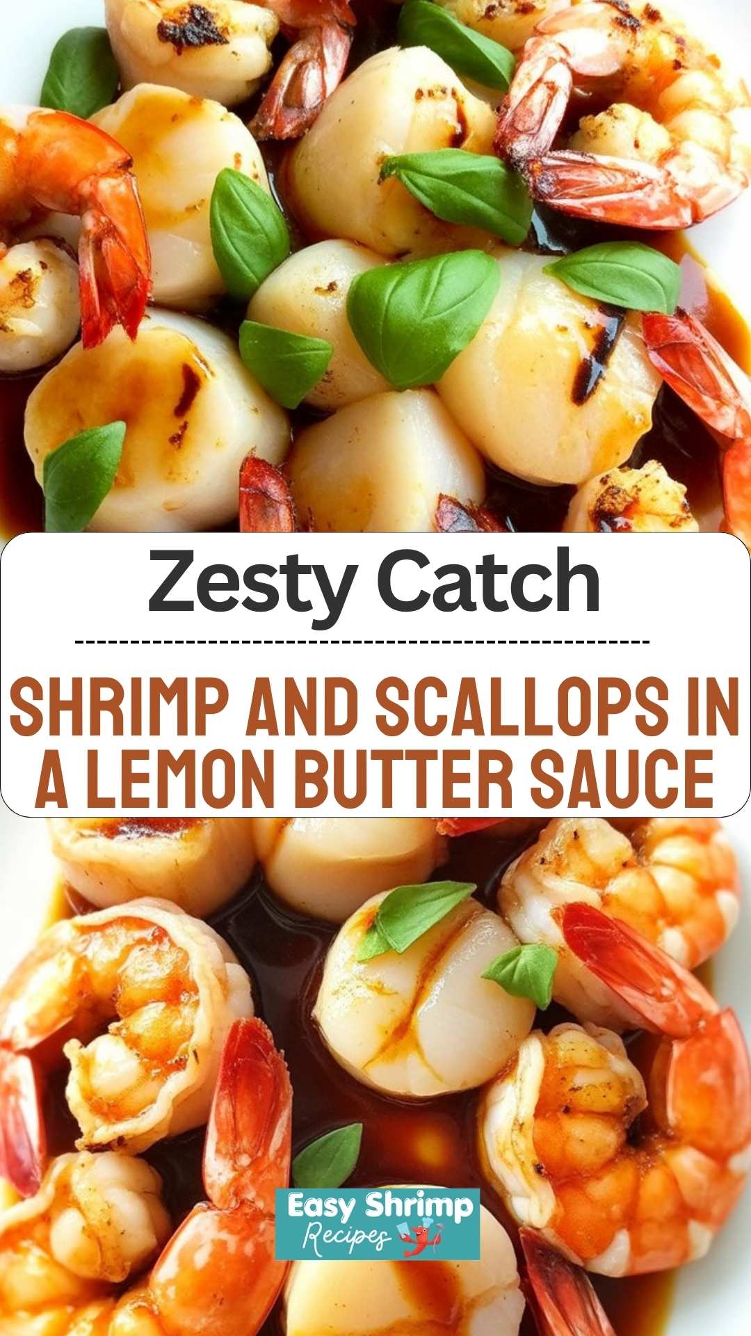 Shrimp and Scallops in a Lemon Butter Sauce