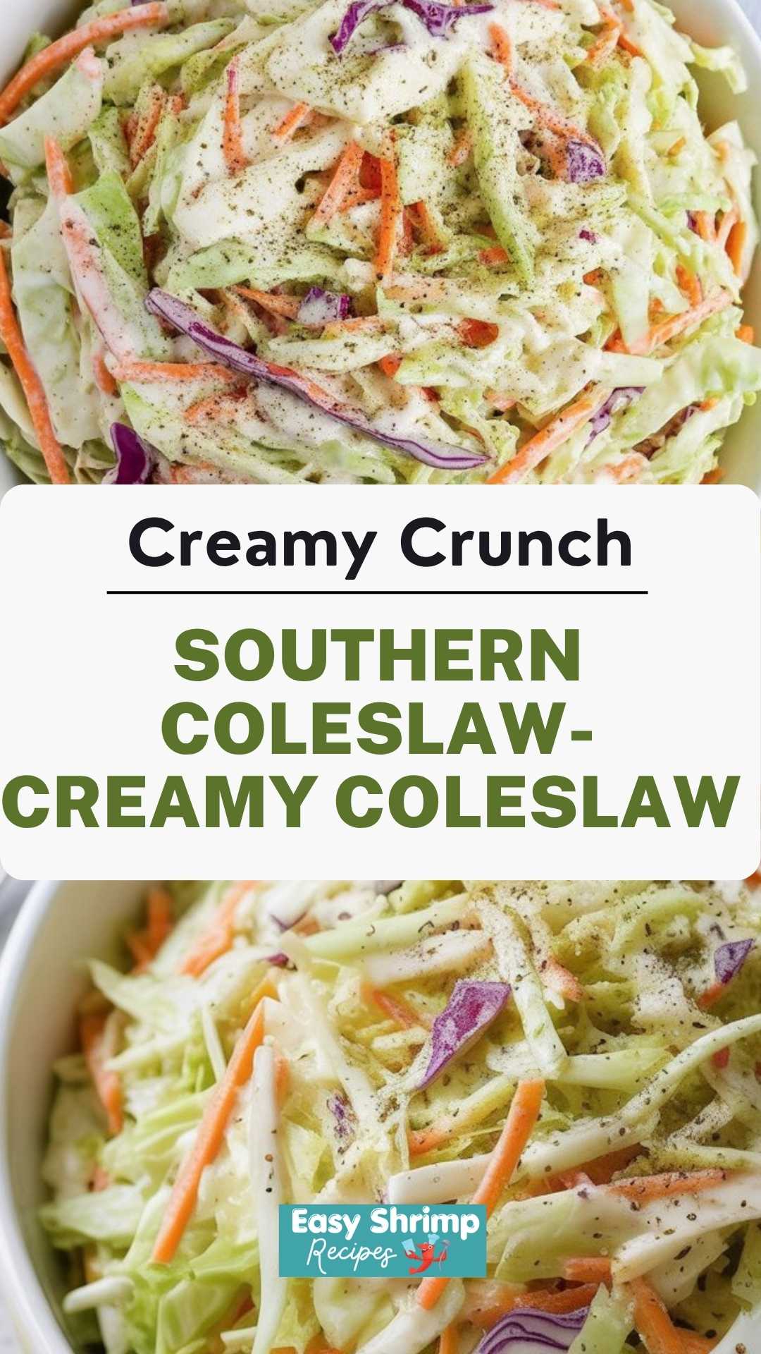 Southern Coleslaw- Creamy Coleslaw