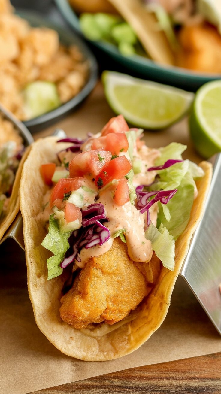 best Beer Battered Fish Tacos