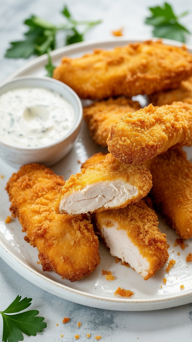 best Crispy Baked Fish Sticks