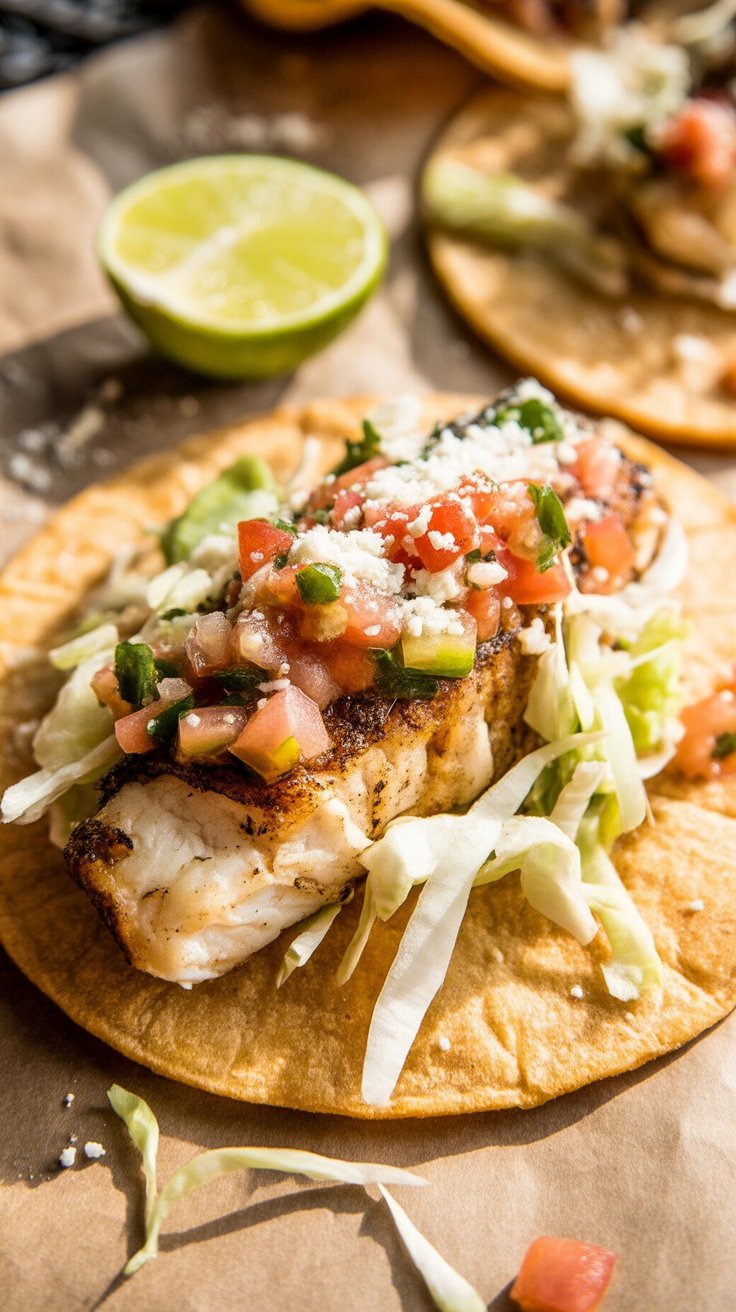 best Grilled Fish Tacos (Baja-Style)