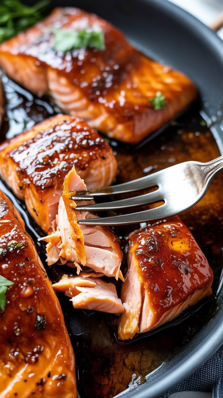 best Honey-Garlic Glazed Salmon
