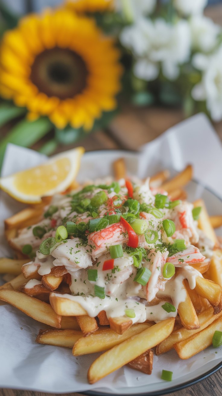 best Loaded Crab Fries
