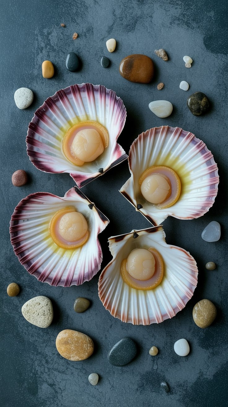 best Scallops Baked in the Shell with Garlic Butter