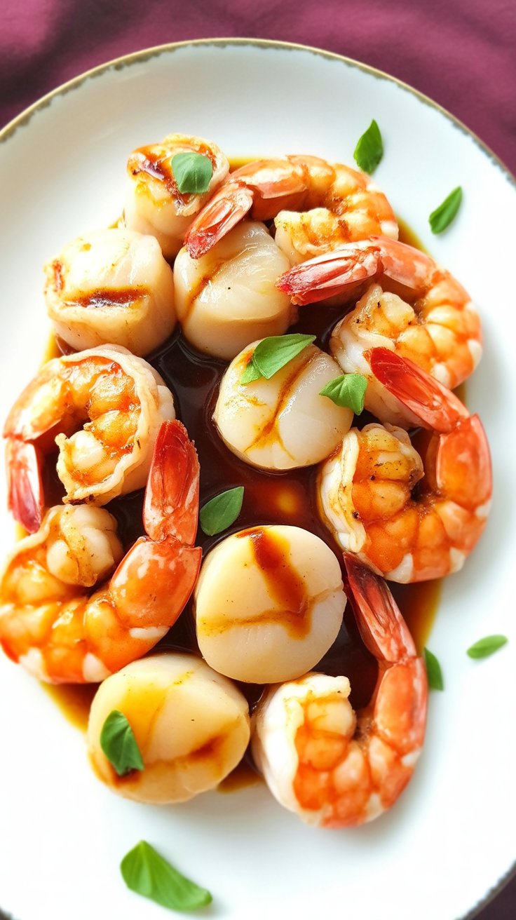 best Shrimp and Scallops in a Lemon Butter Sauce