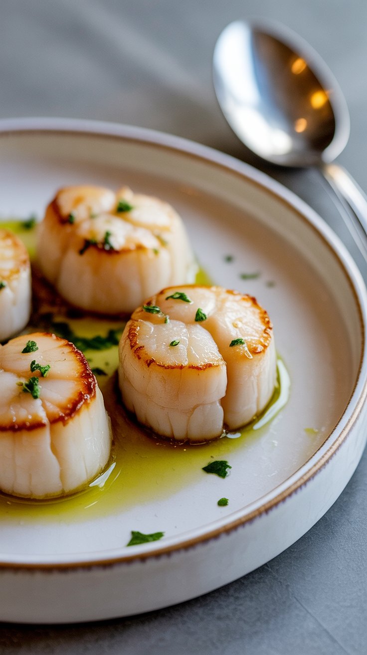 best Sous Vide Scallops with Lemon Butter Sauce