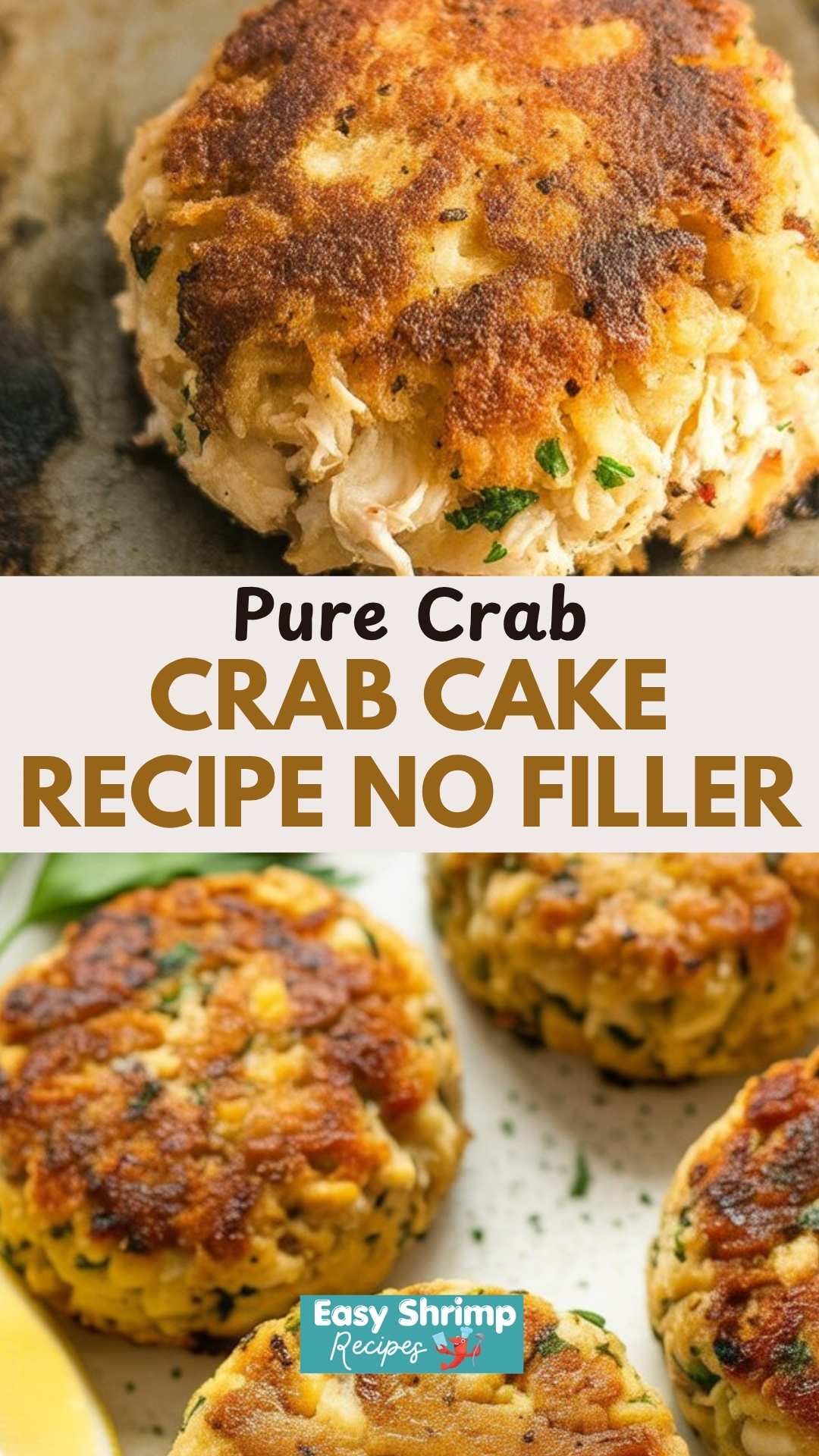 crab cake recipe no filler
