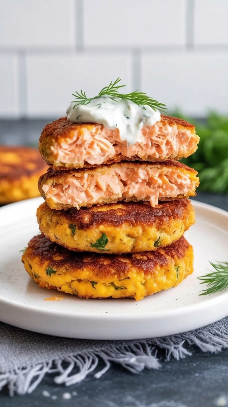 easy Baked Salmon Patties