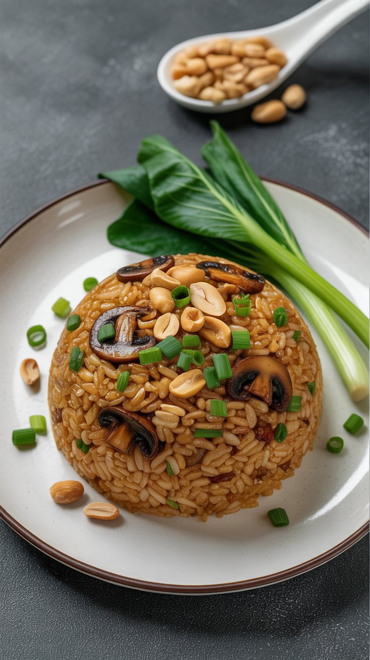 easy Chinese Savoury Sticky Rice