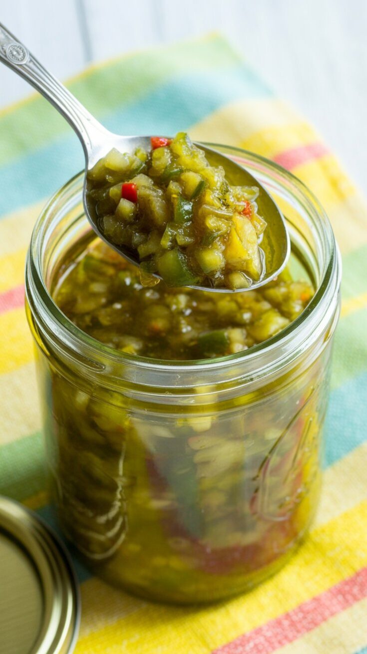 easy Green Tomato Pickle Relish