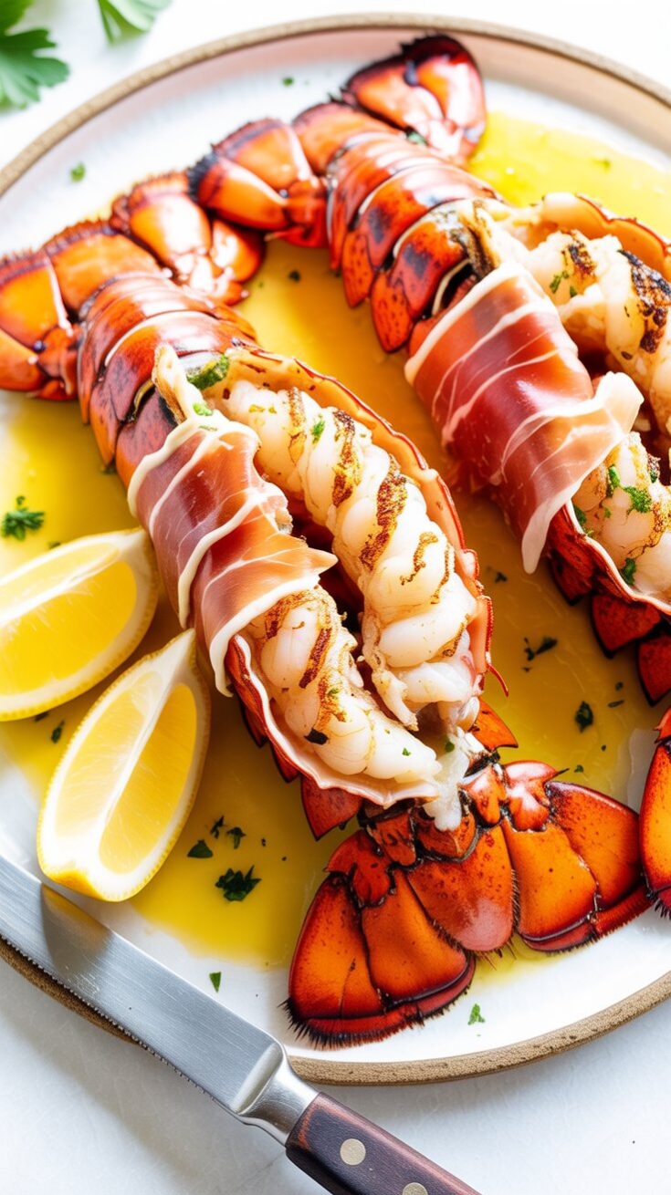 easy Grilled Lobster Tails