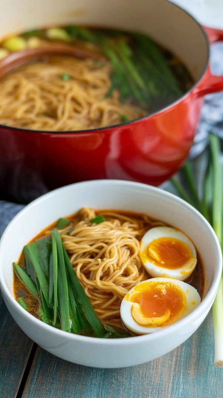 easy Healthy Ramen Noodle Bowl