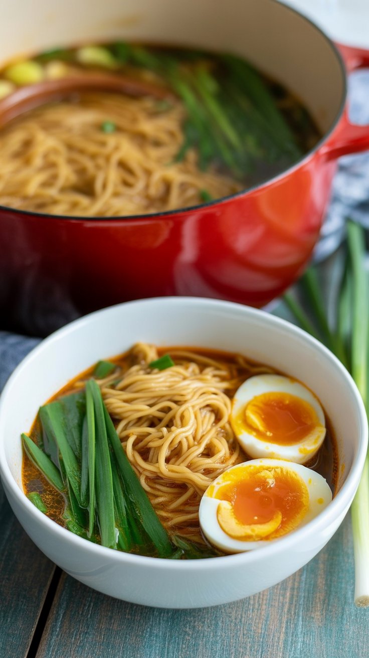 easy Healthy Ramen Noodle Bowl
