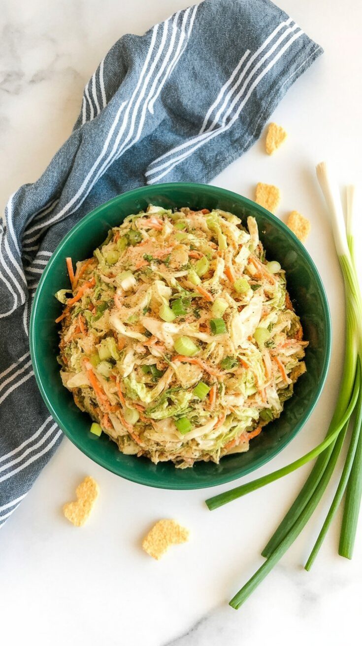easy Ramen Asian Coleslaw