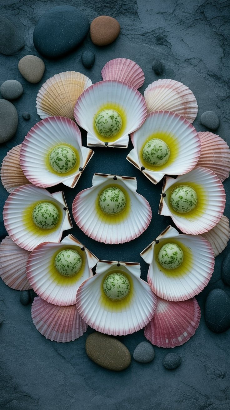 easy Scallops Baked in the Shell with Garlic Butter