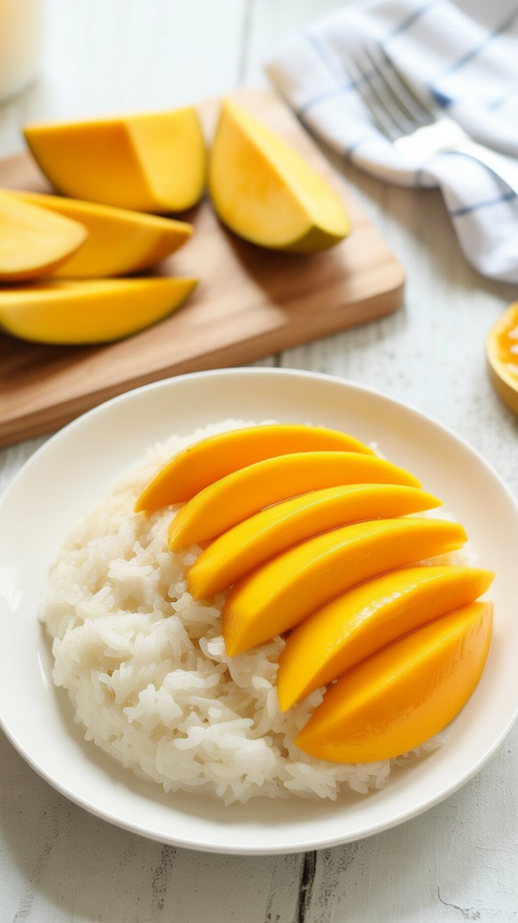 easy Thai Mango and Sticky Rice