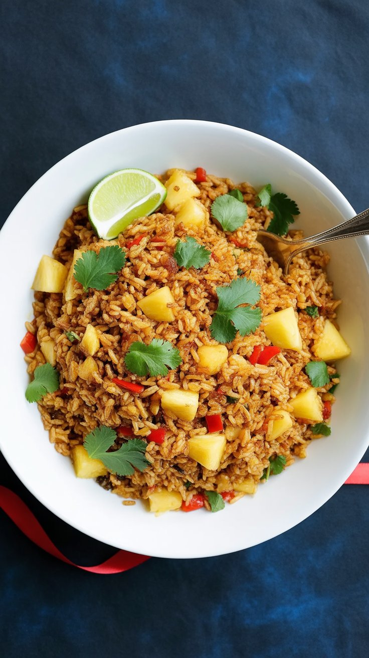 easy Thai Pineapple Fried Rice