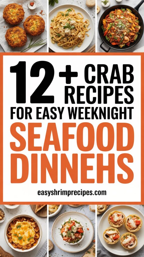 12+ Crab Recipes for Easy Weeknight Seafood Dinners 12+ Crab Recipes for Easy Weeknight Seafood Dinners