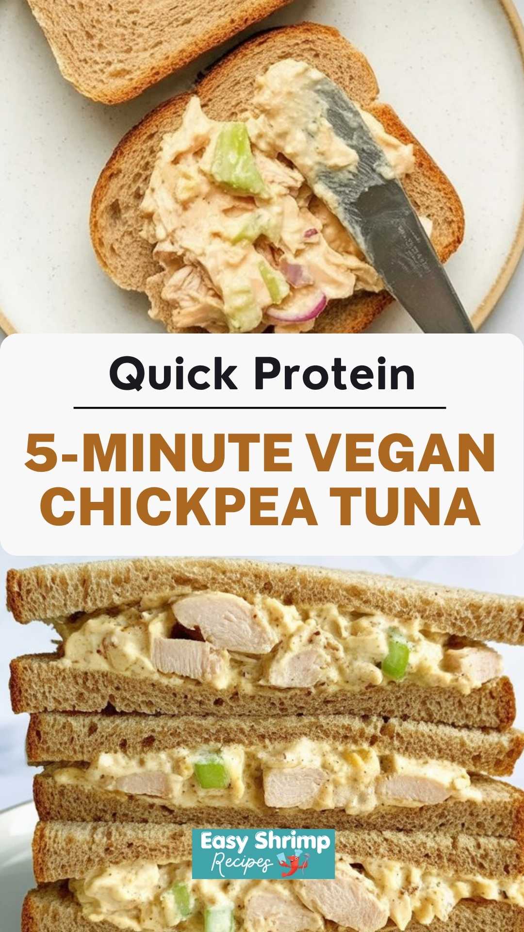 5-Minute Vegan Chickpea Tuna